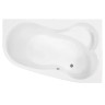 Ванна акриловая VAGNERPLAST MELITE асимметричная, 160х105 см, правая, белая (VPBA163MEL3PX-04)