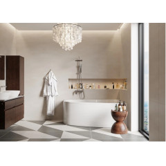 Ванна акриловая VAGNERPLAST MELITE асимметричная, 160х105 см, правая, белая (VPBA163MEL3PX-04)