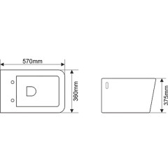 Унитаз Melana MLN-B2370