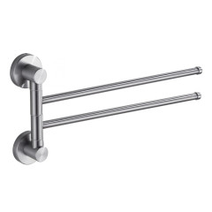 Держатель для полотенец поворотный (2-ой) Savol S-005602 сатин