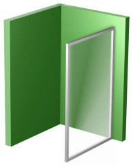 ДУШЕВАЯ ПЕРЕГОРОДКА RAVAK SUPERNOVA PSS-90 PEARL, БЕЛЫЙ (9407010011)