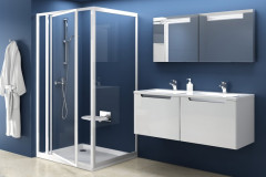 ДУШЕВАЯ ПЕРЕГОРОДКА RAVAK SUPERNOVA PSS-90 PEARL, БЕЛЫЙ (9407010011)