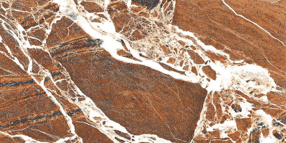 Керамогранит VEIN Rosso Sugar Effect 60x120