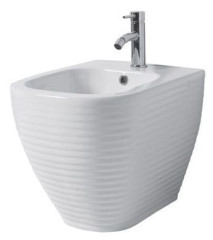 Disegno ceramica Loom, напольное биде, 52,5x37,3хh40,5 см, цвет grey bromine