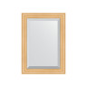 Зеркало настенное с фацетом EVOFORM в багетной раме сосна, 51х71 см, BY 1123
