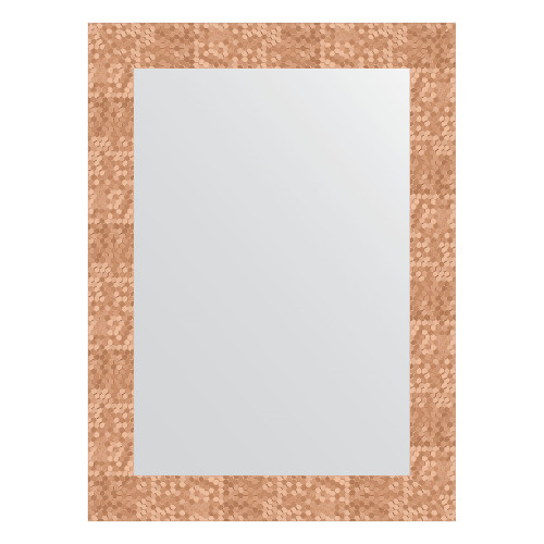 Зеркало настенное EVOFORM в багетной раме соты медный, 56х76 см, BY 3050