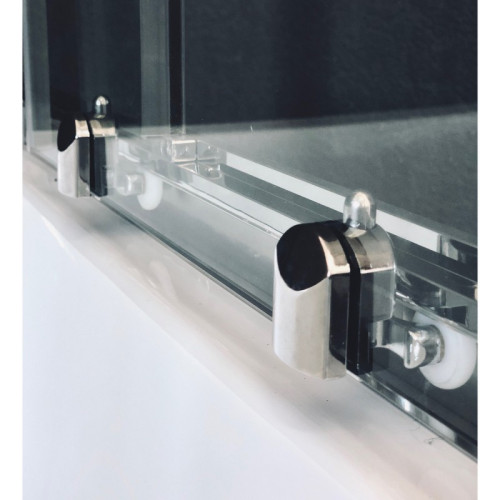 Душевая кабина Royal Bath ВК RB100BK3-WT-CH 100x100 с гидромассажем