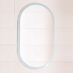 Зеркало Бриклаер Вега 55 4627125415616 с подсветкой с сенсорным выключателем