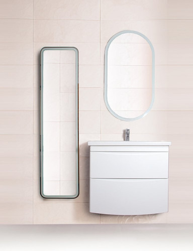 Зеркало Бриклаер Вега 55 4627125415616 с подсветкой с сенсорным выключателем