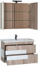 Мебель для ванной Aquanet Мадейра 100 дуб кантри