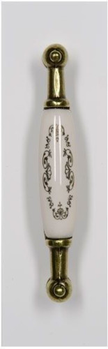 Тумба с раковиной Aquanet Валенса 70 белый краколет/золото