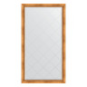 Зеркало напольное с гравировкой  EVOFORM  в багетной раме римское золото, 111х201 см, BY 6357