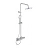 Душевая колонна Ideal Standard Ceratherm T50, в комплекте с термостатическим смесителем для душа, с полочкой (A7230AA)