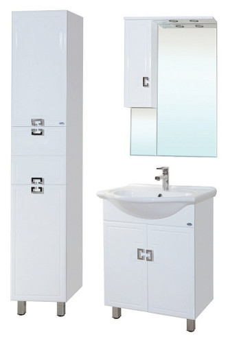 Зеркальный шкаф Bellezza Миа 65 с подсветкой