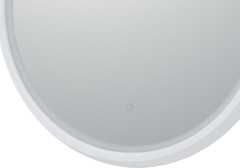 Зеркало Aquanet Дакар 80 белый LED