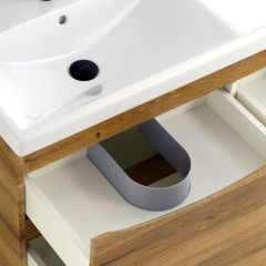 База под раковину подвесная с четырмя ящиками BelBagno MARINO-CER-1200-4C-SO-2-BRDL-P Bordo Lucido