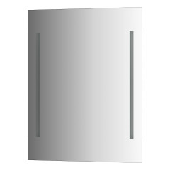 Зеркало настенное с 2-мя встроенными LED-светильниками Ledline EVOFORM 60x75 см, BY 2115