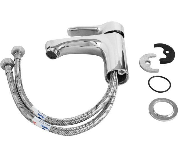 Смеситель для раковины Vidima MELOY Керамический картридж Хром (BA409AA)