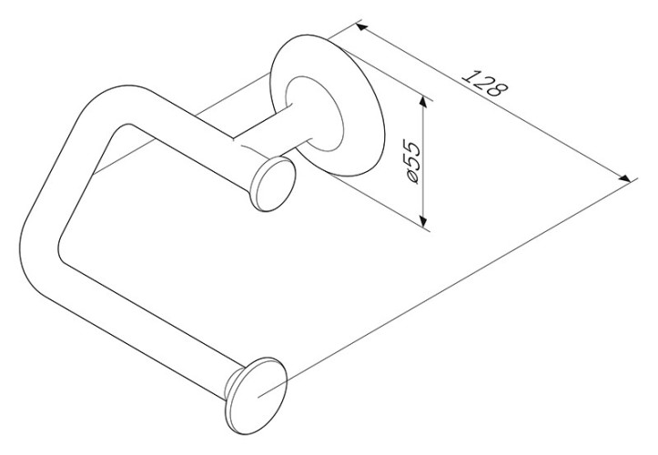Держатель туалетной бумаги AM PM Like A8034100