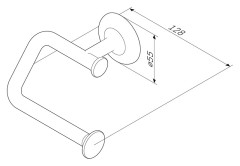 Держатель туалетной бумаги AM PM Like A8034100
