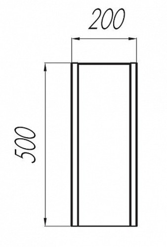 Тумба под раковину AQUATON Брук 80 подвесная с двумя ящиками, дуб темный (1A202001BCDF0)