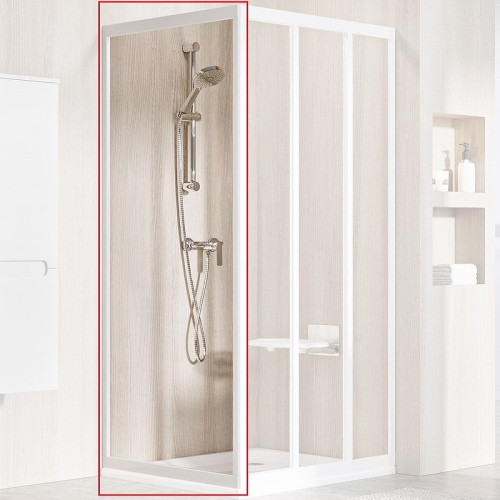 Душевая стенка Ravak Supernova APSS-90 профиль Белый стекло Transparent (940701R2Z1)