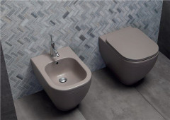 Disegno ceramica Loom, напольное биде, 52,5x37,3хh40,5 см, цвет turtle