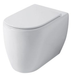 Disegno сeramica Skip, напольный безобод. унитаз 51 см, выход в стену, цвет turtle