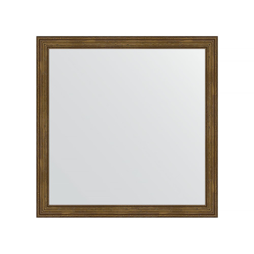 Зеркало настенное EVOFORM в багетной раме сухой тростник, 73х73 см, BY 1024