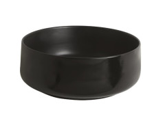 Раковина Artceram Cognac 420*420*160 отверстия для смесителя-отсутствуют Black Matt