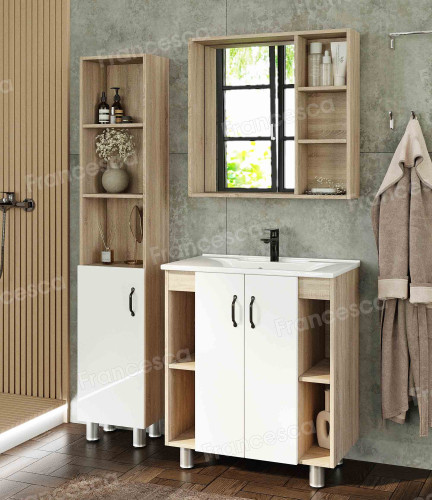 Зеркало Венеция Камилла 75 дуб сонома