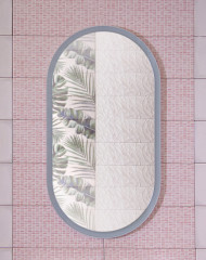 Зеркало Бриклаер Вега 55 4627125415715 с подсветкой с сенсорным выключателем и подогревом