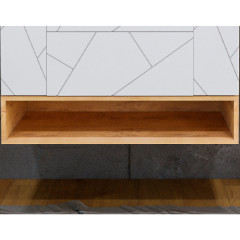 Ниша для тумбы Бриклаер Кристалл 90 4627125415913 Дуб Бунратти