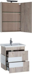 Мебель для ванной Aquanet Мадейра 60 дуб кантри