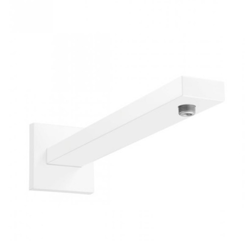 Держатель верхнего душа Hansgrohe Square настенный, 38,9 см., белый (27694700)
