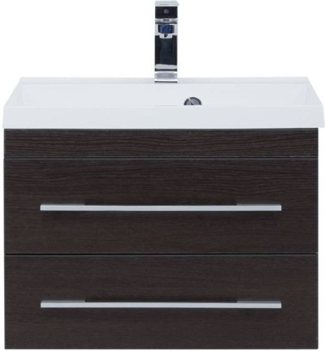 Тумба с раковиной Aquanet Нота NEW 58 венге