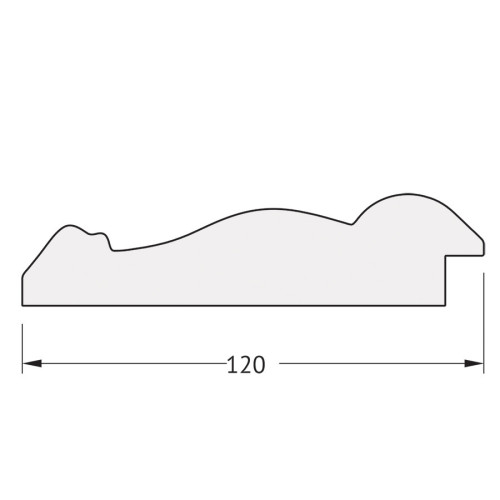 Зеркало настенное Polygon EVOFORM в багетной раме состаренная бронза с орнаментом, 67х82 см, BY 7266