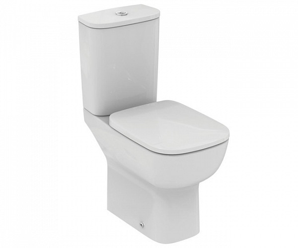 T283401 ESEDRA Напольный унитаз для монтажа с бачком, глубокий смыв, сидение и крышка заказывается дополнительно