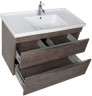 Тумба с раковиной Aquanet Эвора 100 дуб антик