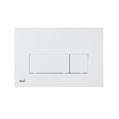 Кнопка смыва alcadrain 25х3.6х17 для инсталляции, пластик, цвет Белый (M576)