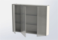 Зеркало-шкаф Aquanet Остин 105 дуб кантербери