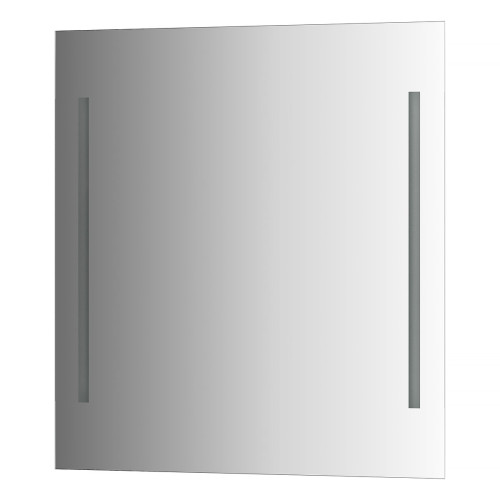 Зеркало настенное с 2-мя встроенными LED-светильниками Ledline EVOFORM 70х75 см, BY 2116