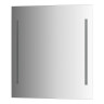 Зеркало настенное с 2-мя встроенными LED-светильниками Ledline EVOFORM 70х75 см, BY 2116