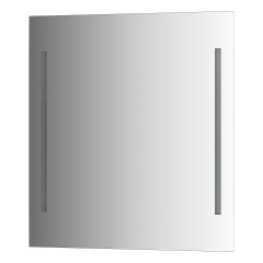 Зеркало настенное с 2-мя встроенными LED-светильниками Ledline EVOFORM 70х75 см, BY 2116