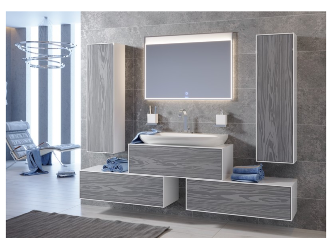 Подвесная тумба 120 см Aqwella GEN0112MG