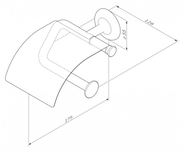 Держатель туалетной бумаги AM PM Like A80341500