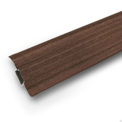 Плинтус Ideal Comfort с кабель каналом Орех Темный 293