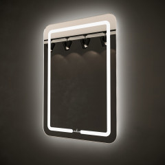 Зеркало MIXLINE Олбия 50х70 с подсветкой (547981)