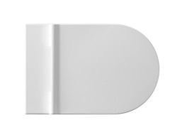 Alice Unica, ультратонкое сиденье с микролифтом, цвет черный матовый