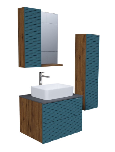 Пенал подвесной Grossman АЛЬБА-30 см универсальный веллингтон/бриз